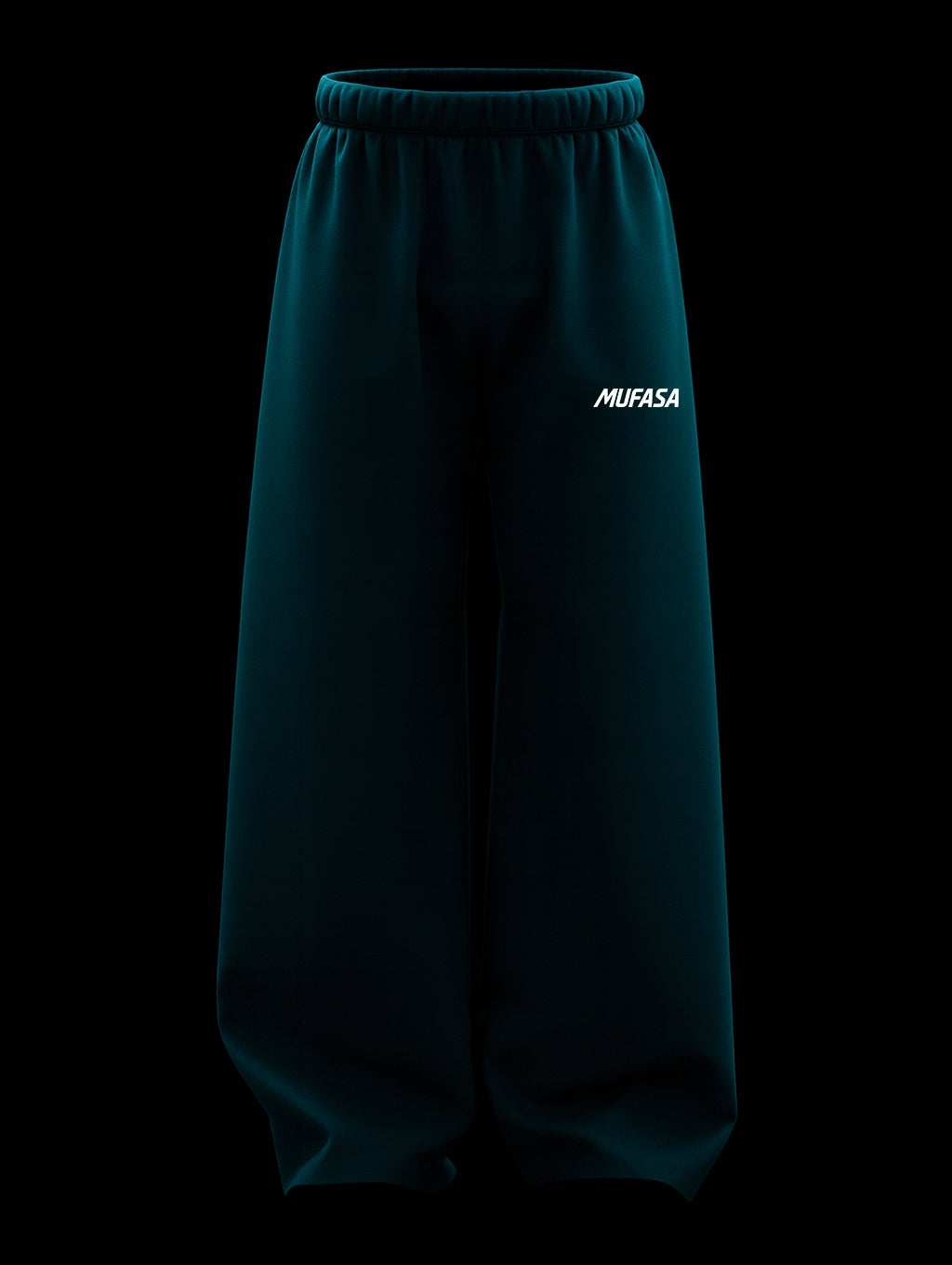 MUFASA DARK PETROL PANTS
