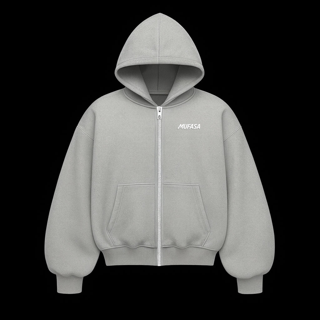 MUFASA GRAY ZIPPER