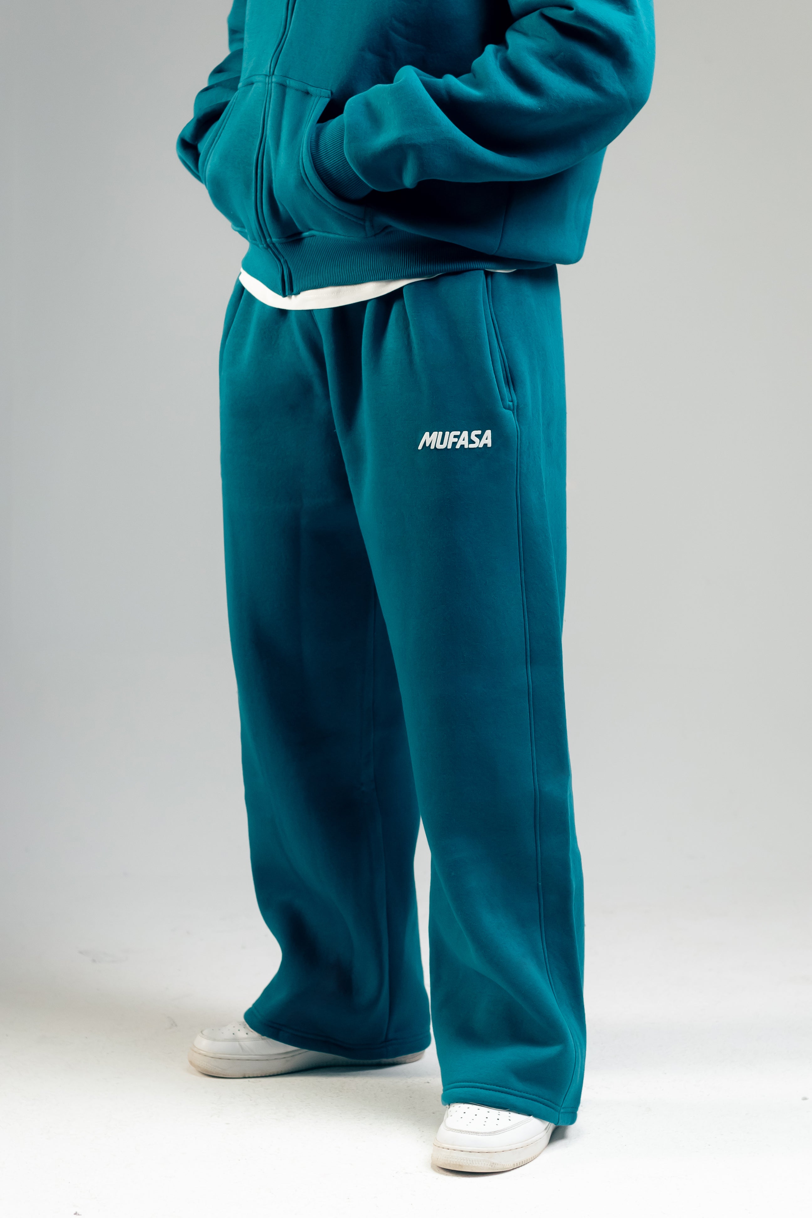 MUFASA DARK PETROL PANTS