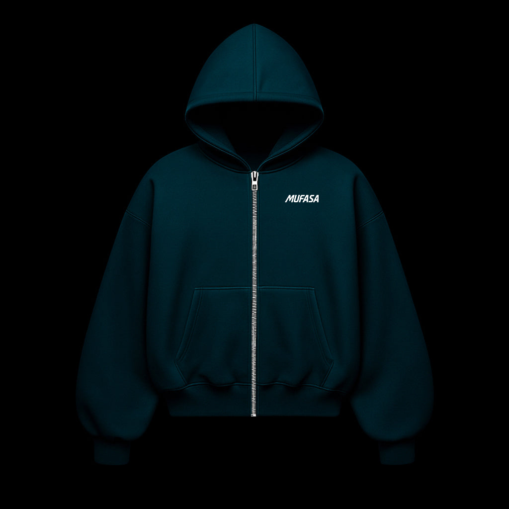 MUFASA  DARK PETROL  ZIPPER