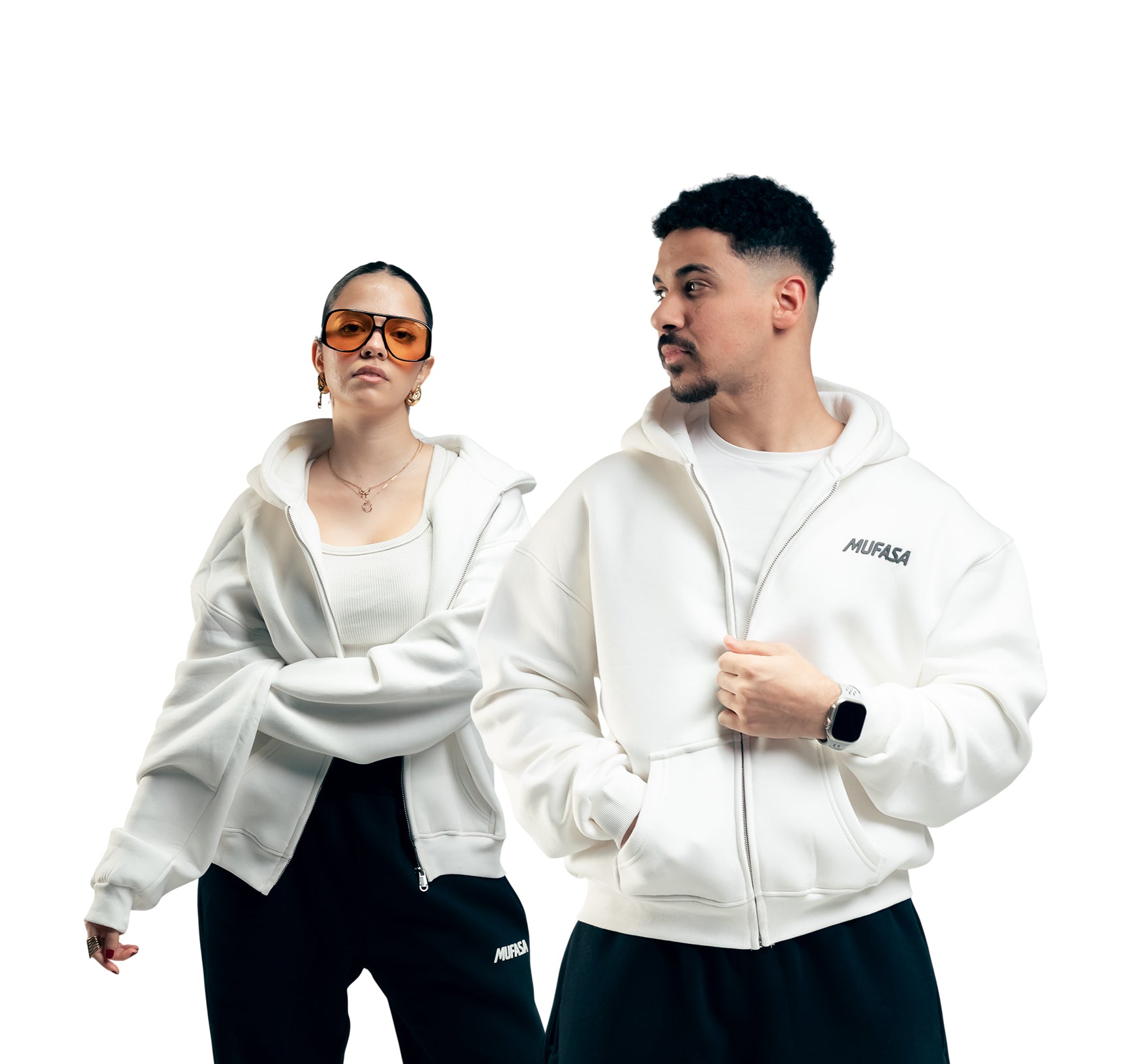 MUFASA  OFFWHITE  ZIPPER